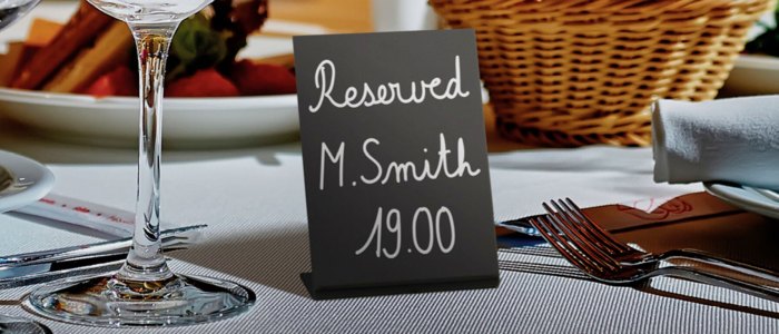 Aufsteller für Hotellerie und Gastronomie