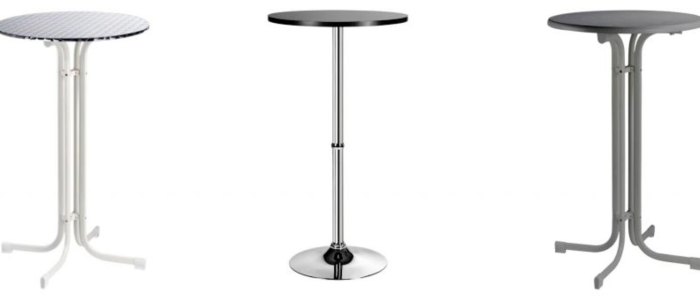 Steh- & Bistrotische