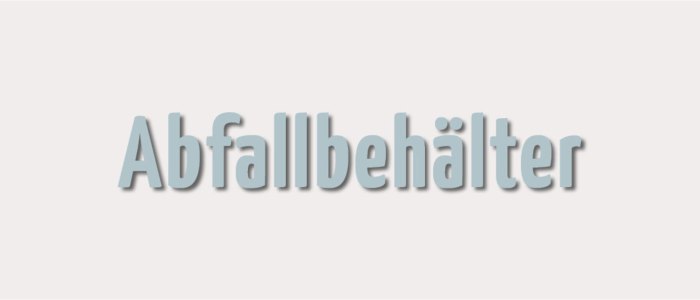 Abfallbehälter