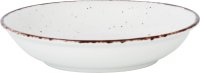 Porzellanserie "Granja" weiß Teller tief Coup-Form, 20 cm