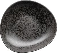 Porzellanserie „Ebony" Teller tief 24,5x23cm