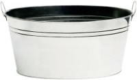 Eiskühler Zinkwanne mit Griff