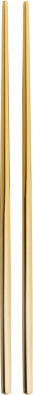 Essstäbchen "Kyoto" 22,8cm, 12 Paar gold (1)