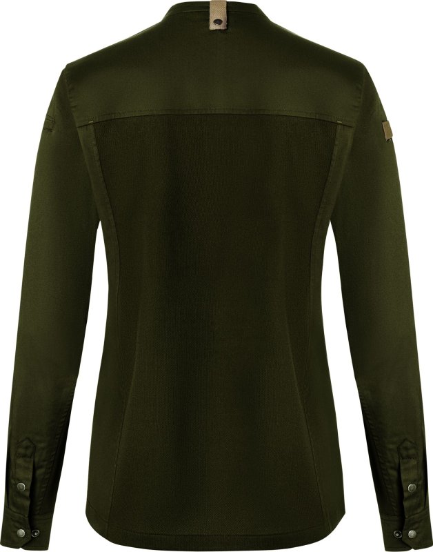 Kochjacke Damen "Green-Generation", moosgrün Größe 40 (2)