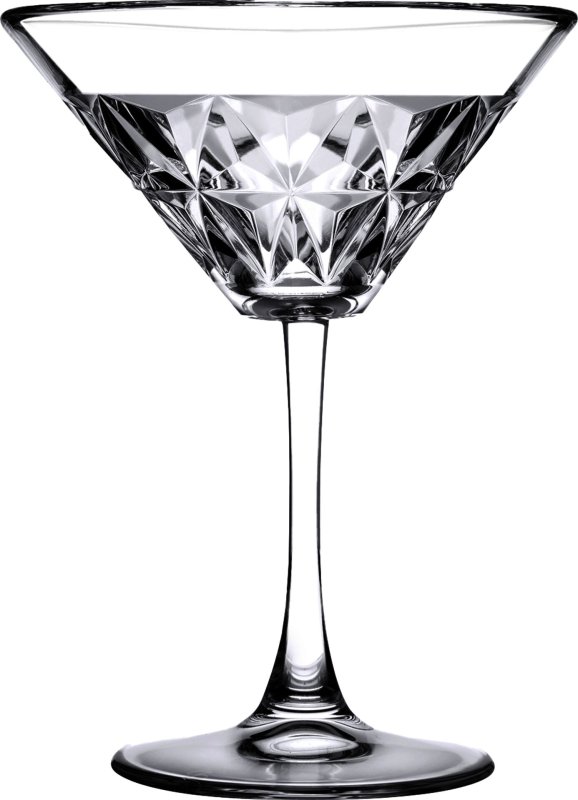 Glasserie "Estrella" Martiniglas 220ml (1)