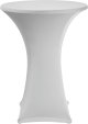 Stehtischbezug Ø 70 cm weiß (6)
