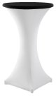 Tischplattenbezug Ø 70 cm weiß (2)