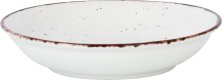 Porzellanserie "Granja" weiß Platte flach oval, 30,5x25,5 cm (10)