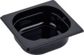 GN Behälter 1/6 Polycarbonat schwarz T: 65mm ()