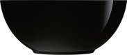 Hartglasgeschirr "Evolution" schwarz Schale Ø12 cm (2)