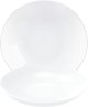 Hartglasgeschirr "Evolution" weiß Teller Coup flach Ø19 cm (2)