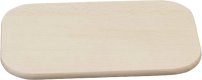 Holz-Schneidbrettchen eckig ()