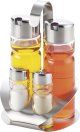 Menagen-Set Salz/Pfeffer/Essig/Öl ()
