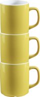 Kaffeebecher 0,3 L gelb (3)