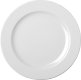 Teller flach Ø 26 cm weiß ()