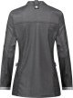 Kochjacke Damen, Bikerstyle, langarm, anthrazit Gr. S (2)