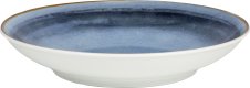 Porzellanserie "Terra" Teller tief Ø26 cm blau (2)