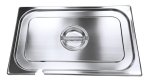 GN-Deckel mit Löffelausschnitt Edelstahl für 1/2 (7)