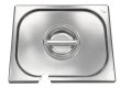 GN-Deckel mit Löffelausschnitt Edelstahl für 1/2 ()
