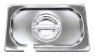 GN-Deckel mit Löffelausschnitt Edelstahl für 1/2 (3)