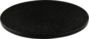 Porzellanserie "Lavanit" schwarz Platte rund Ø25cm (2)