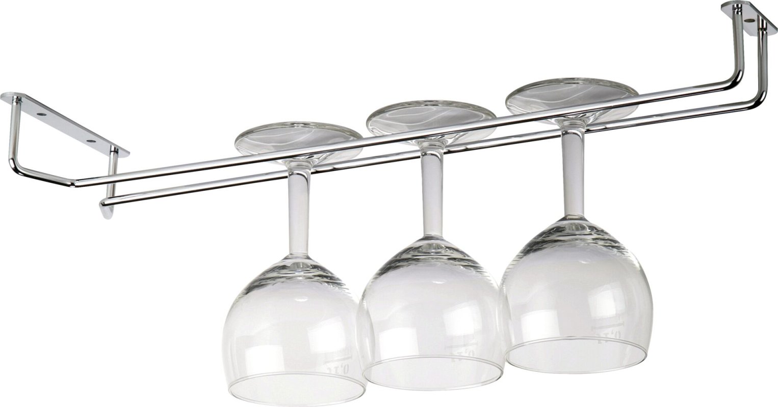 Gläserschiene verchromt 25cm (1)