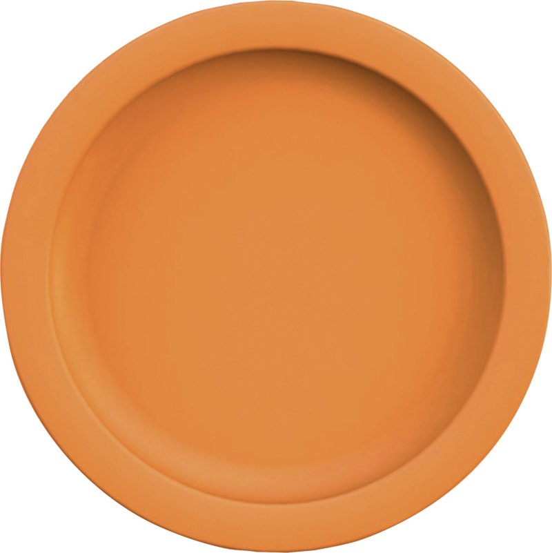 Teller flach "Colour" orange (1)