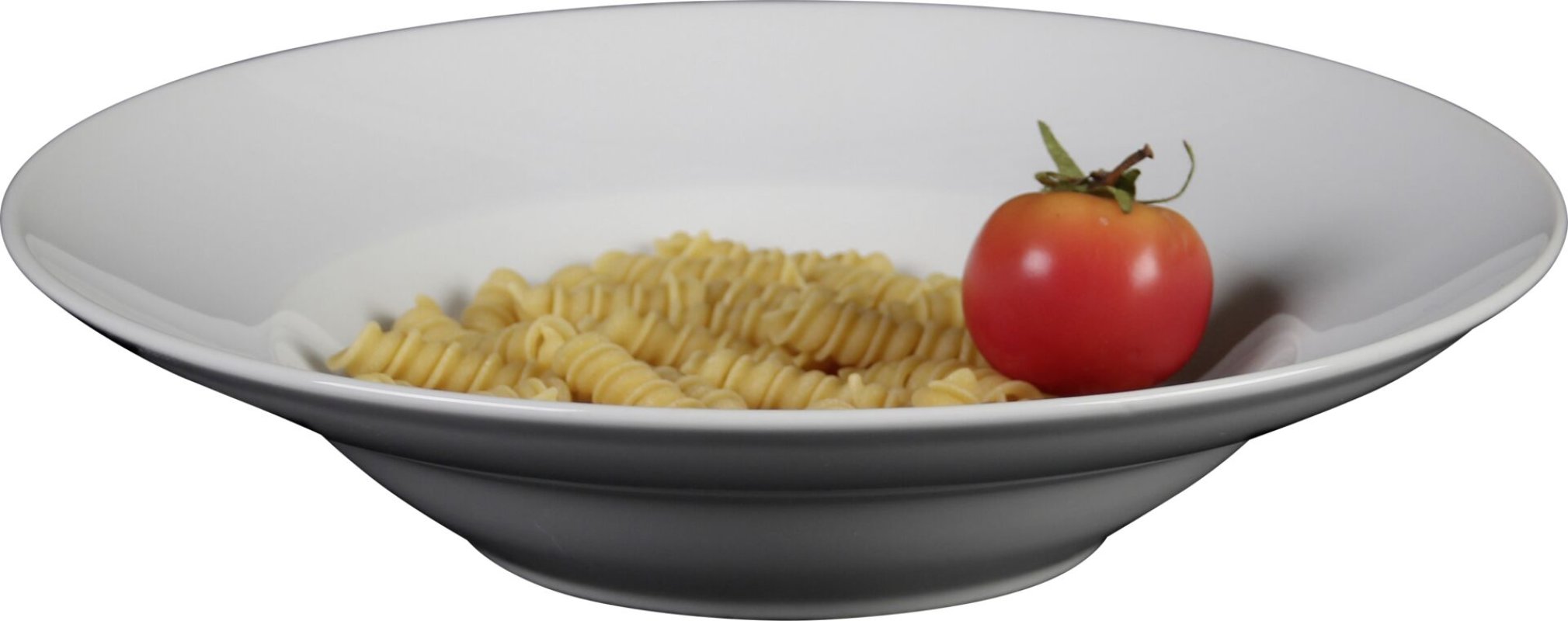 Pastateller weiß, rund,  Ø 24,5 cm (2)