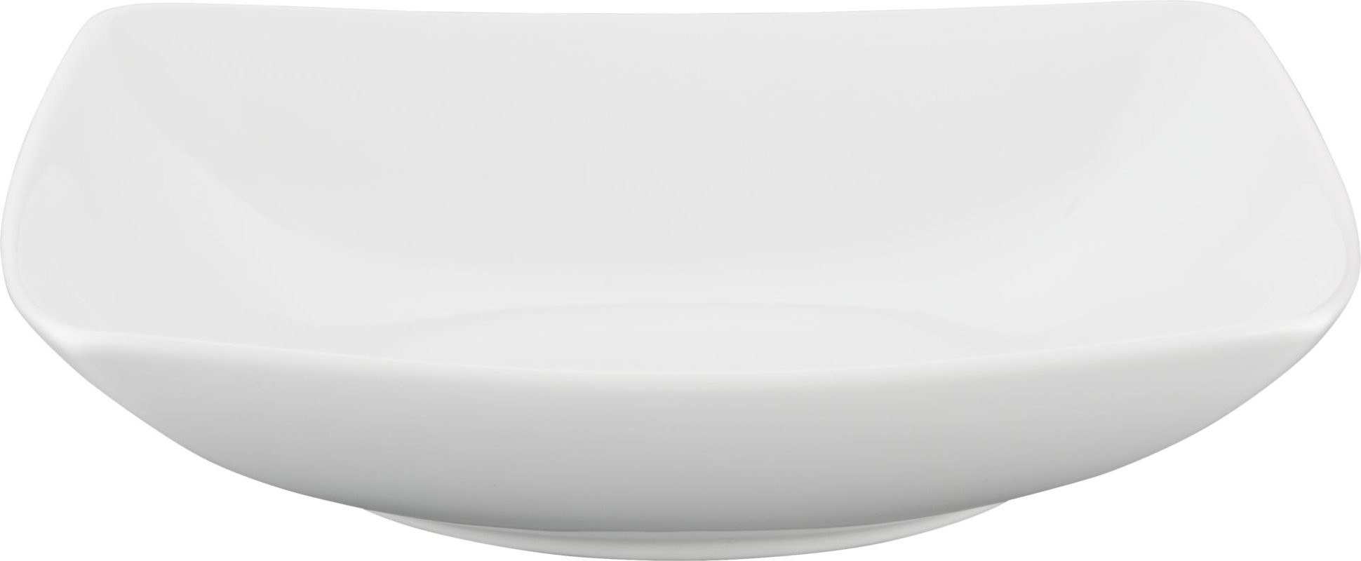 Porzellanserie "Fine Dining" Hartporzellan Teller tief, 23 x 23 cm (1)