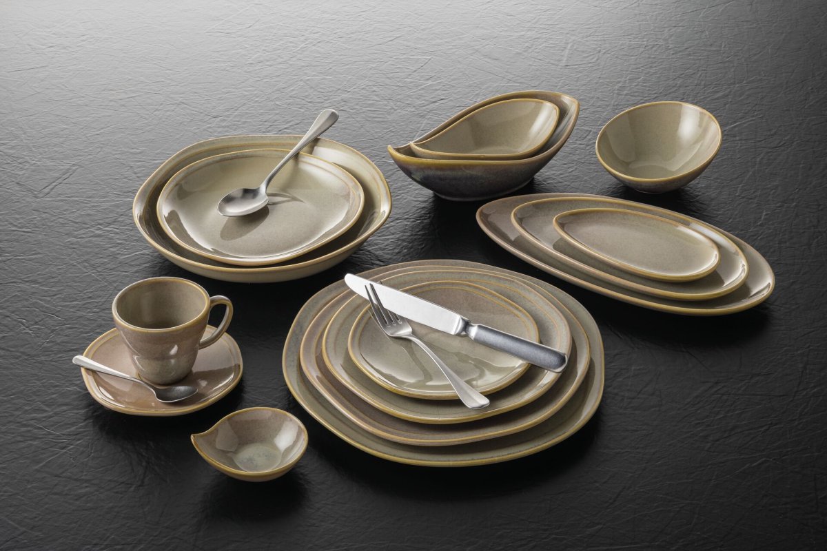 Porzellanserie „Vida" Teller flach 23cm (2)