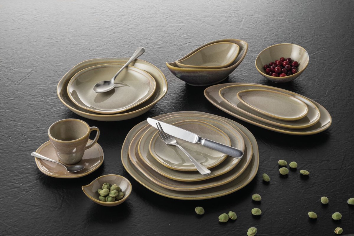 Porzellanserie „Vida" Teller flach 23cm (3)