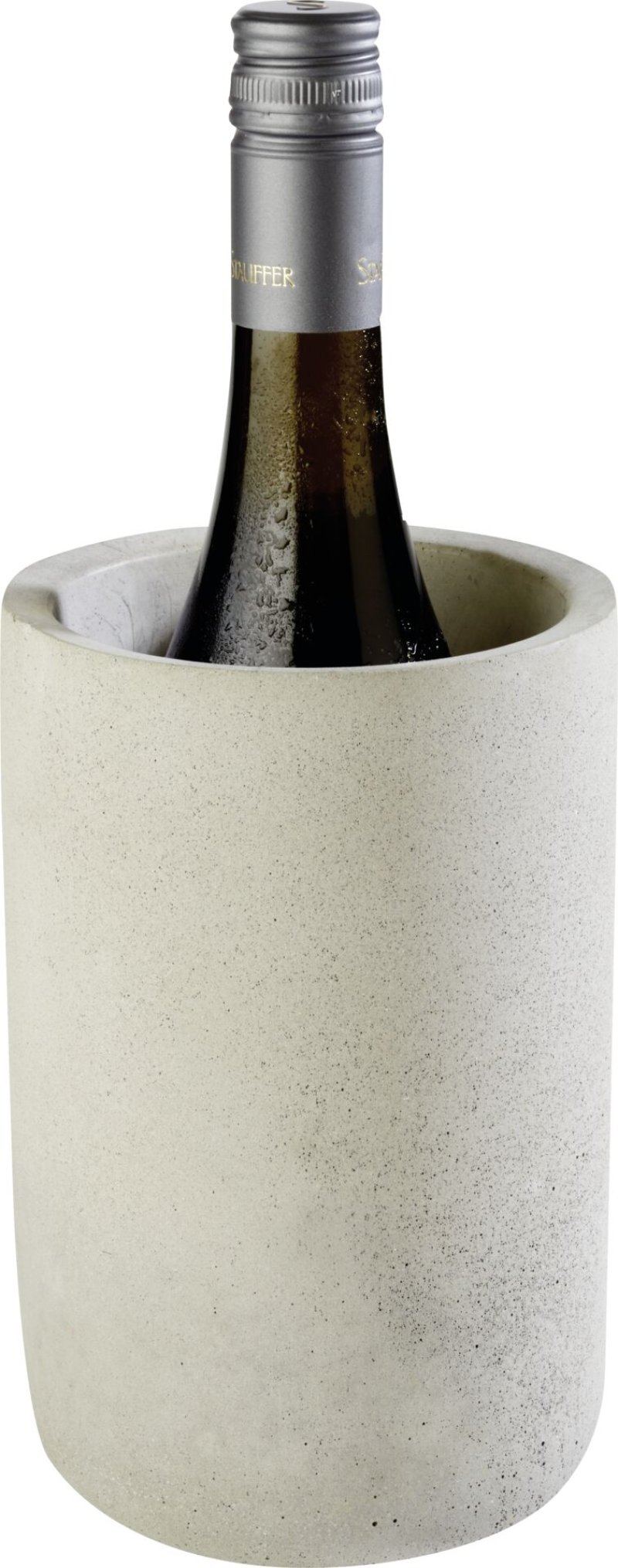 Flaschenkühler "Element" Beton grau (1)