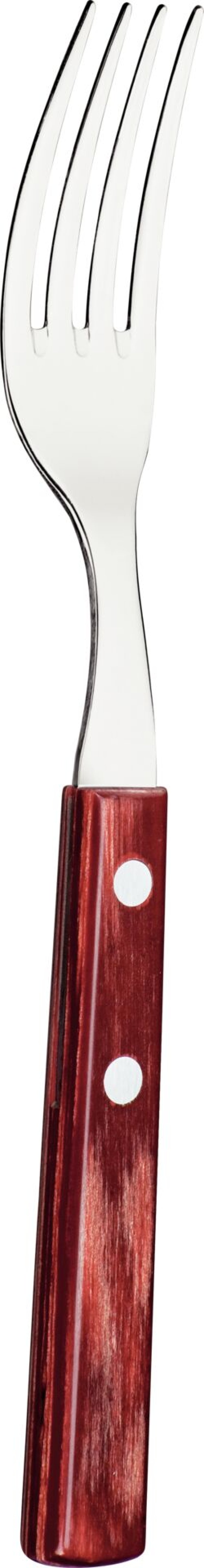 Steak-/Pizzabesteck "Churrasco" Gabel L: 20cm mahagoni (1)