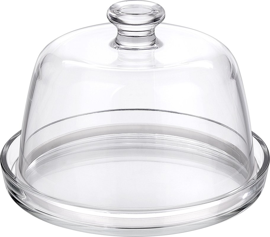 Platte mit Cloche "Palladio" (1)