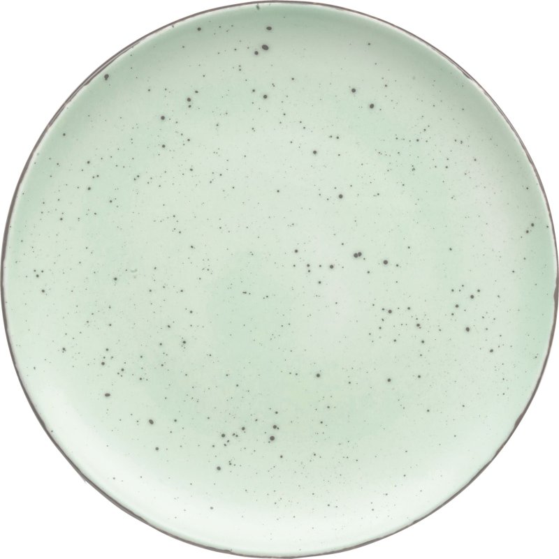 Porzellanserie "Granja" mint Teller flach Coup-Form, 25,7 cm (1)