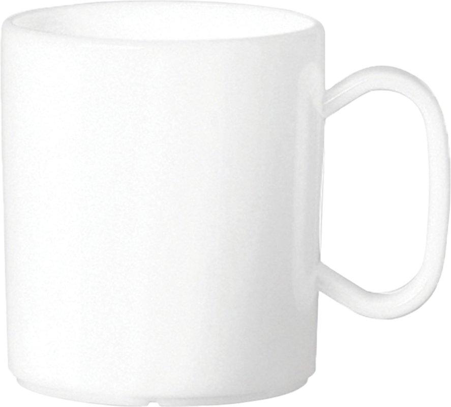 Becher "Colour" mit Henkel weiss (1)