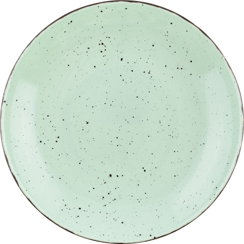 Porzellanserie "Granja" mint Teller tief Coup-Form, 26 cm (2)