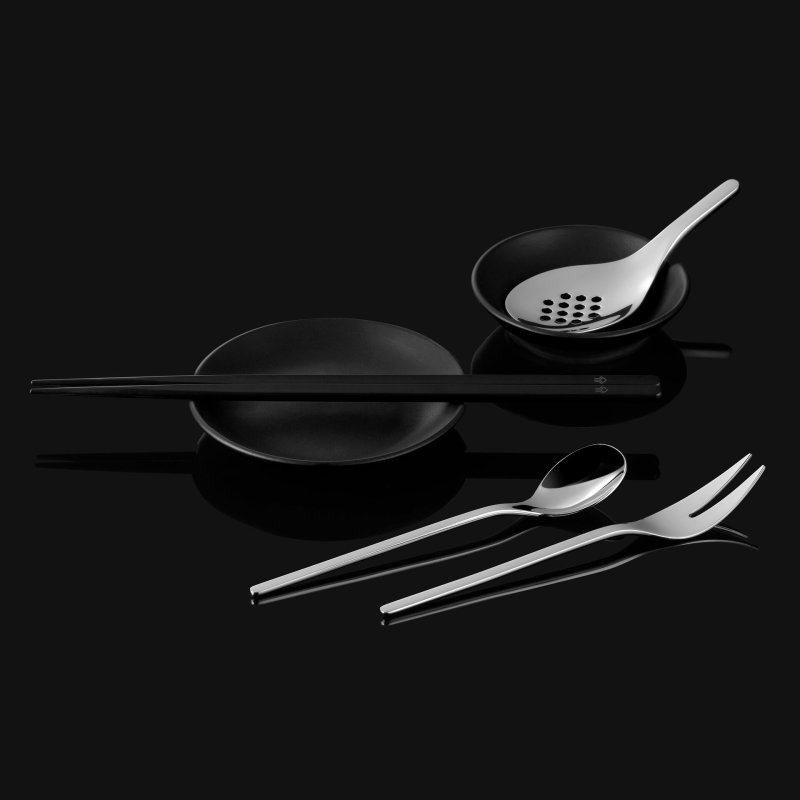 Essstäbchen schwarz, 6 Paar (3)