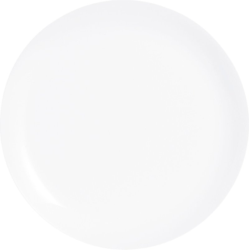 Hartglasgeschirr "Evolution" weiß Teller Coup flach Ø19 cm (1)