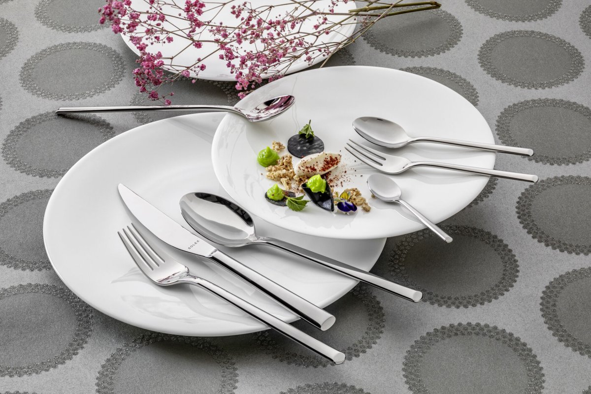 Porzellanserie Bone China "NEVE" Teller flach Ø21,5cm (3)