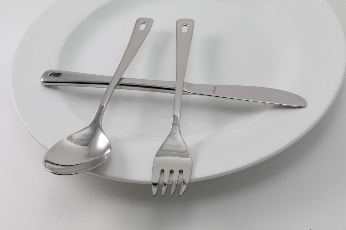 Besteckserie "KARINA gelocht" 3,0 mm 18/10 für Besteckständer Tafellöffel (6)