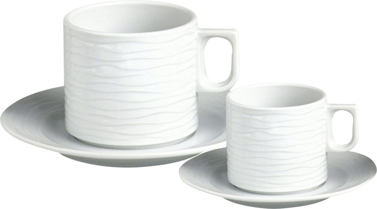 Hotelporzellan "Curved" Tasse Obere Espresso (1)