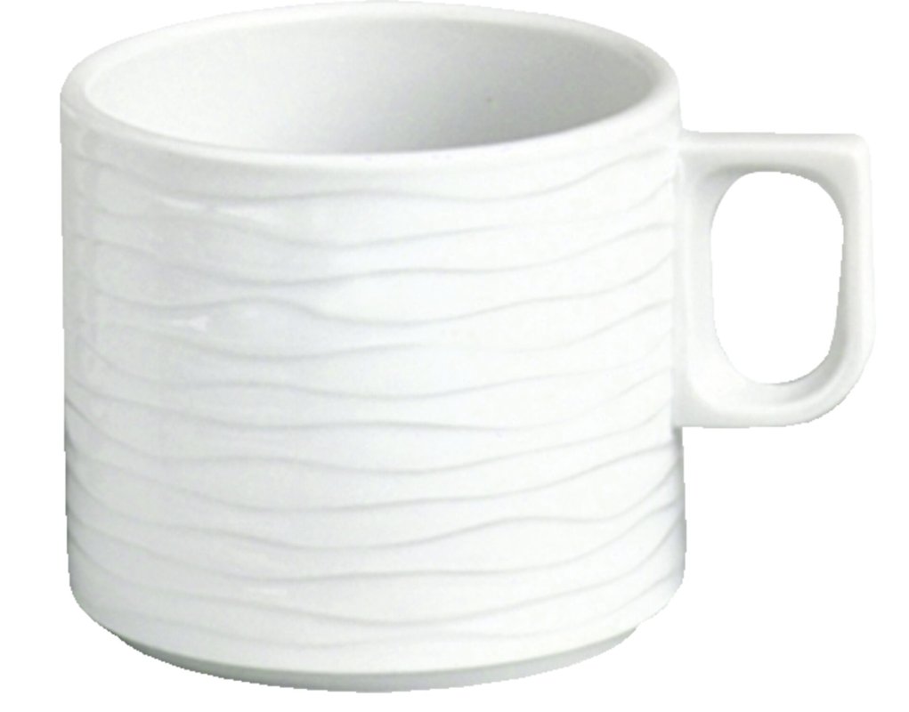 Hotelporzellan "Curved" Tasse Obere Kaffee (3)