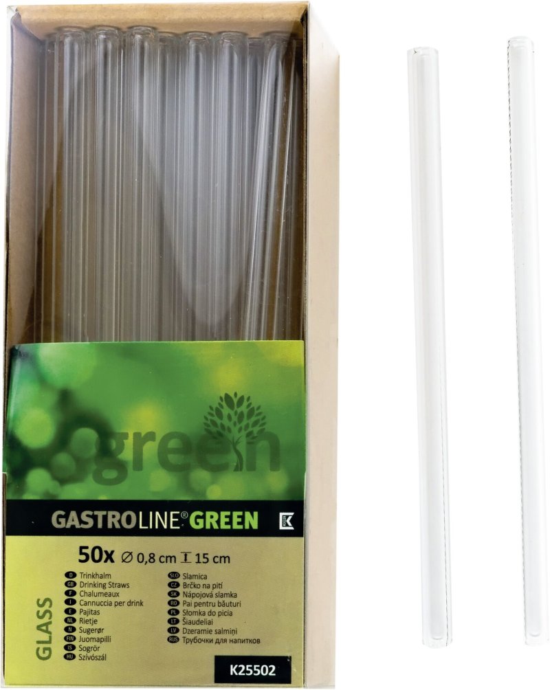 Trinkhalme, Glas 15cm (1)