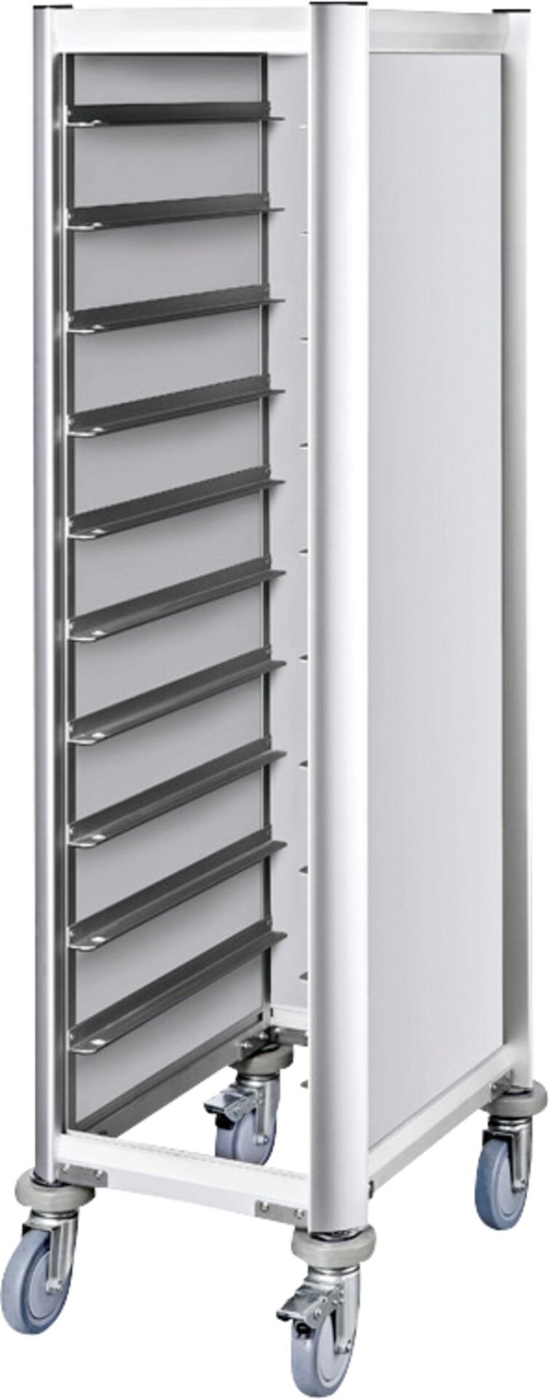 Tablettwagen 1/1 GN, Aluoptik (1)