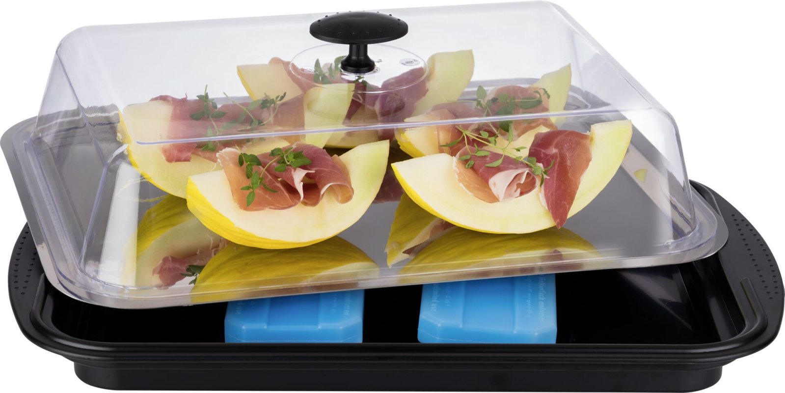 Thermo Tablett-Set 6-tlg. rechteckig (2)