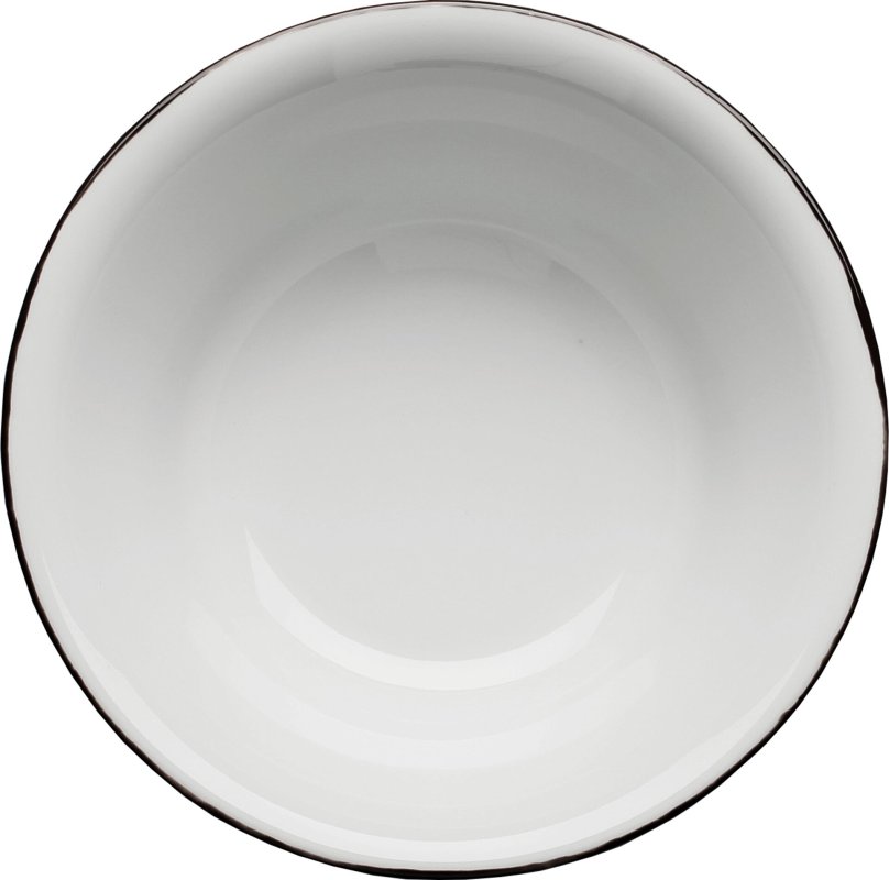 Porzellanserie "Granja" grau Schüssel, 18,5 cm (2)