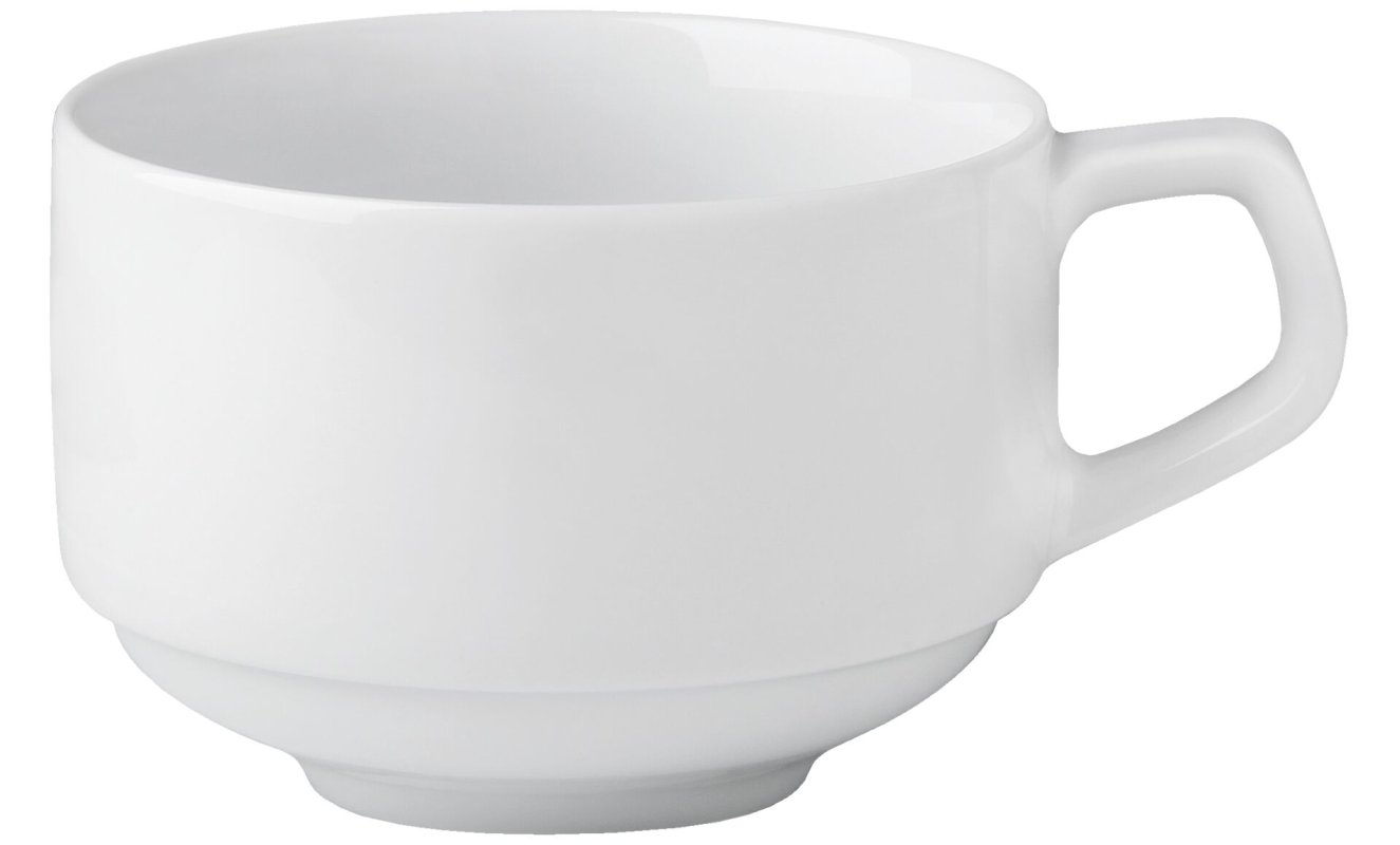 Hotelporzellan "Rotondo" Tasse stapelbar Kaffee obere (4)