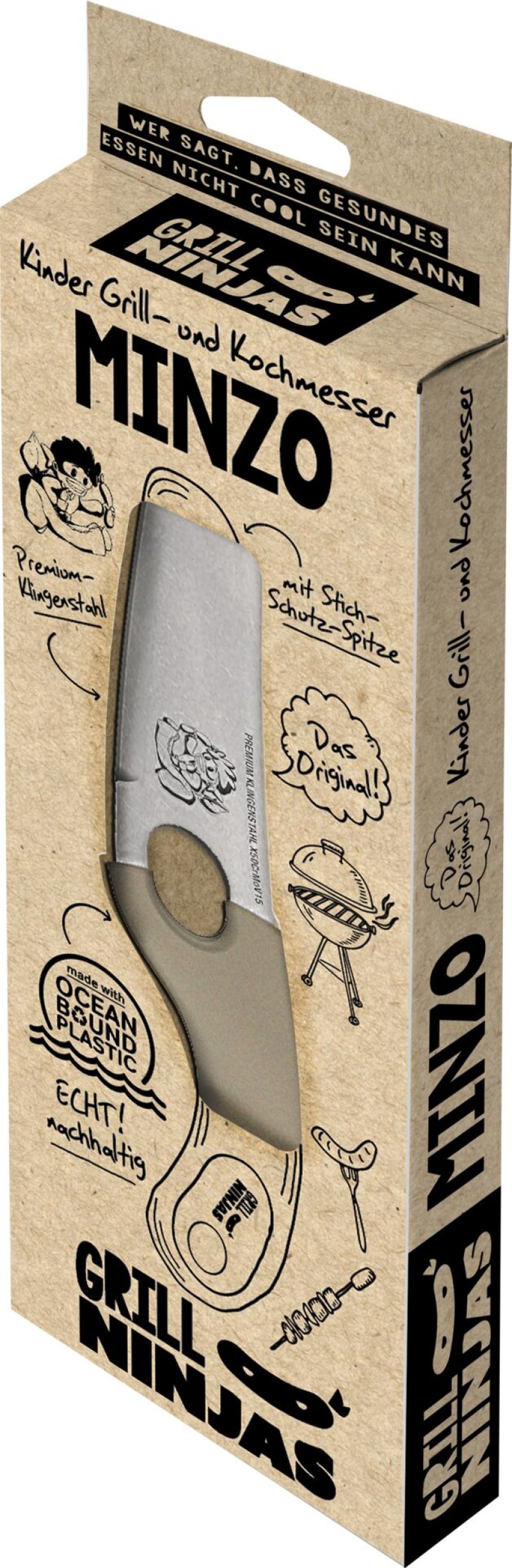 Kindermesser "Minzo" (2)