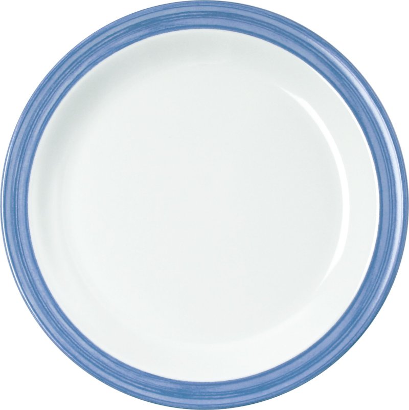 Teller flach "Colour" Ø19,5cm Melamin  blau (1)